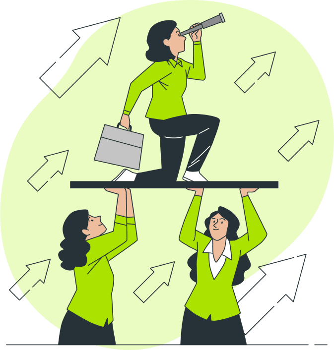 Team Support Illustration